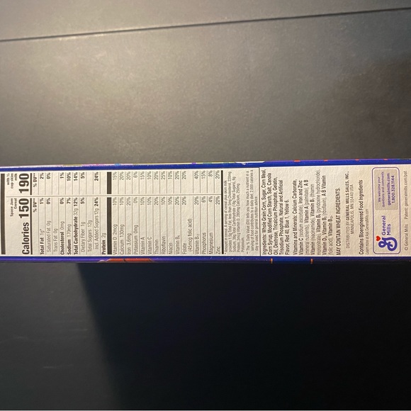 Space Jam Cereal Box - Picture 4 of 4